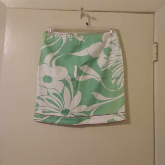 TIBI Floral Tropical Skirt, Size: 6 - Picture 4 of 9